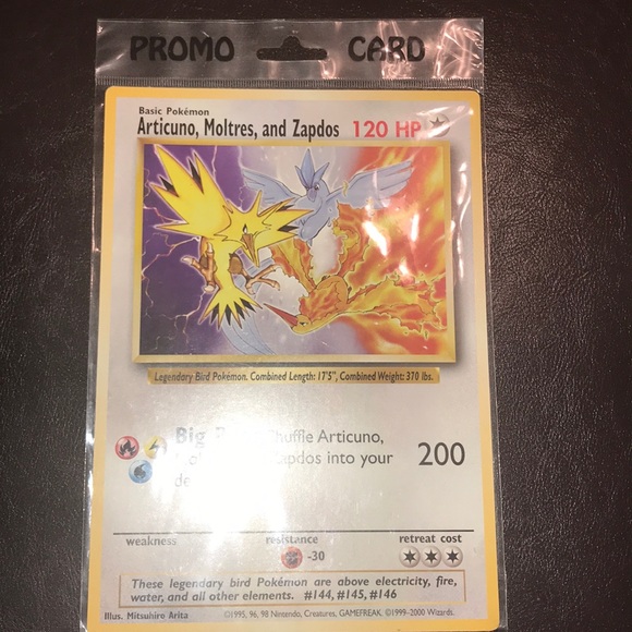 Articuno, Zapdos, Moltres jumbo Pokémon card - Picture 4 of 8